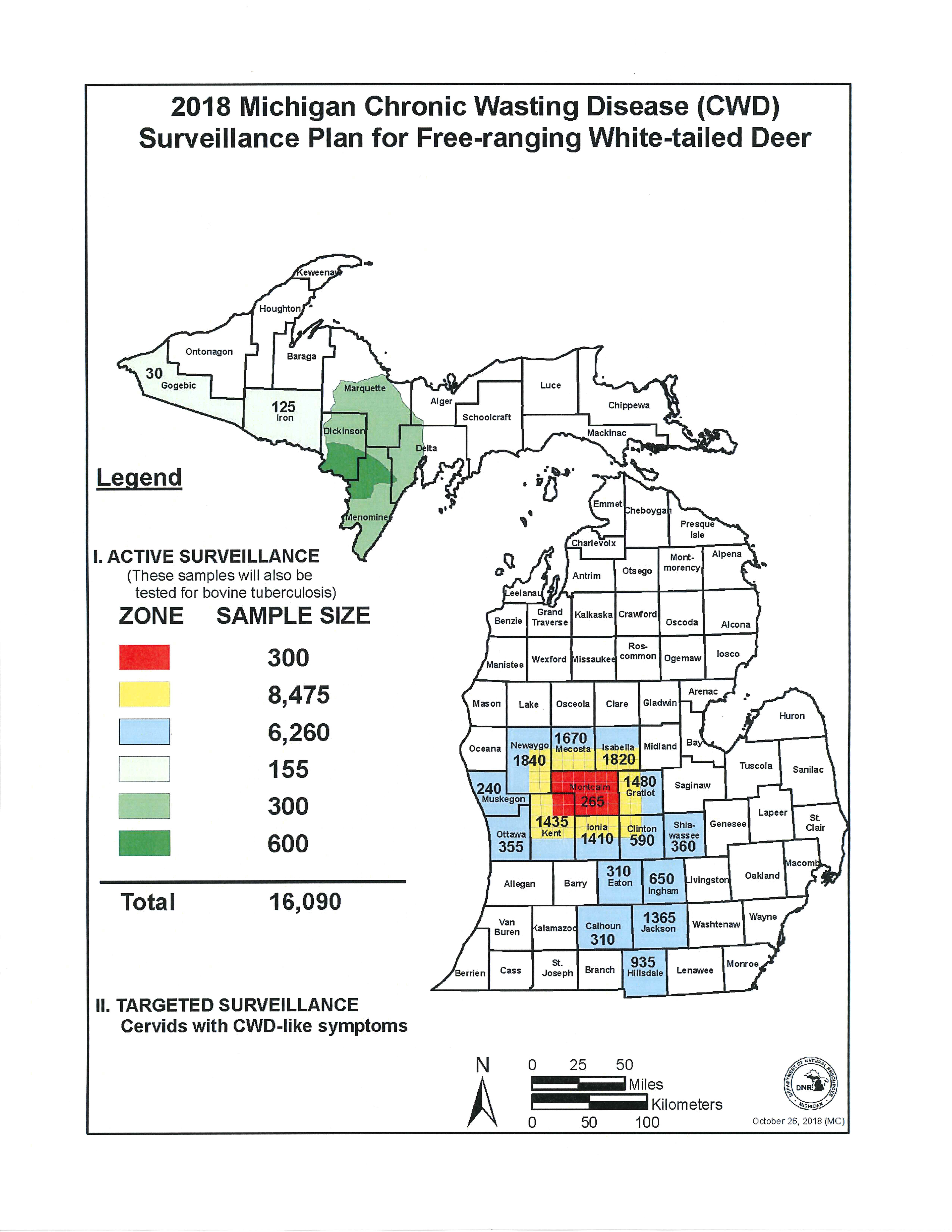 Chronic Wasting Disease Michigan DNR Continuing the fight against
